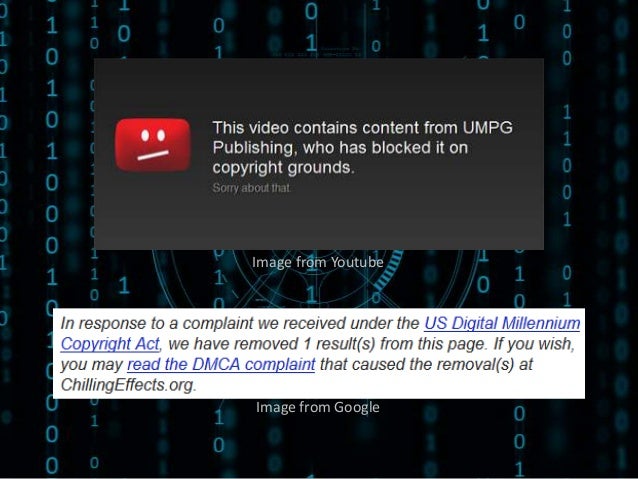 Digital millennium copyright act