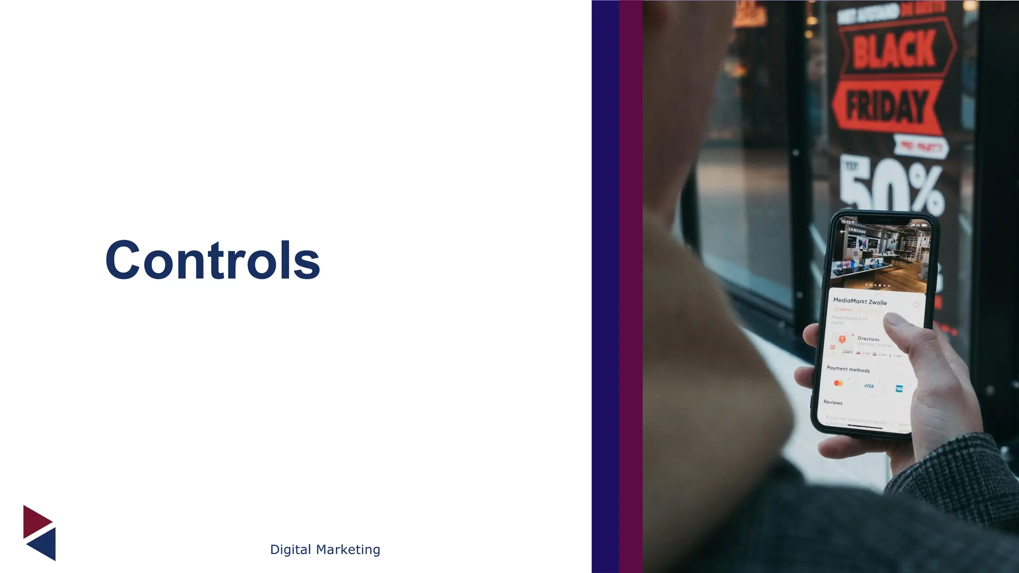 Digital Marketing
Controls
 