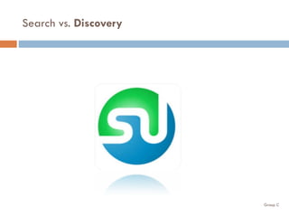 Search vs.  Discovery 