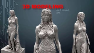 3D MODELING
AMIT KUMAR
DAS
 