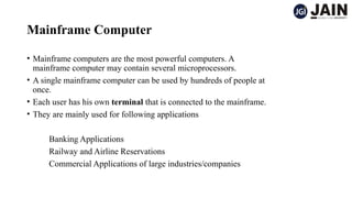 Mainframe Computer Reservation Digital Module 1.pptx Digital logic design | PPTX