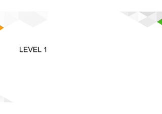LEVEL 1 
 