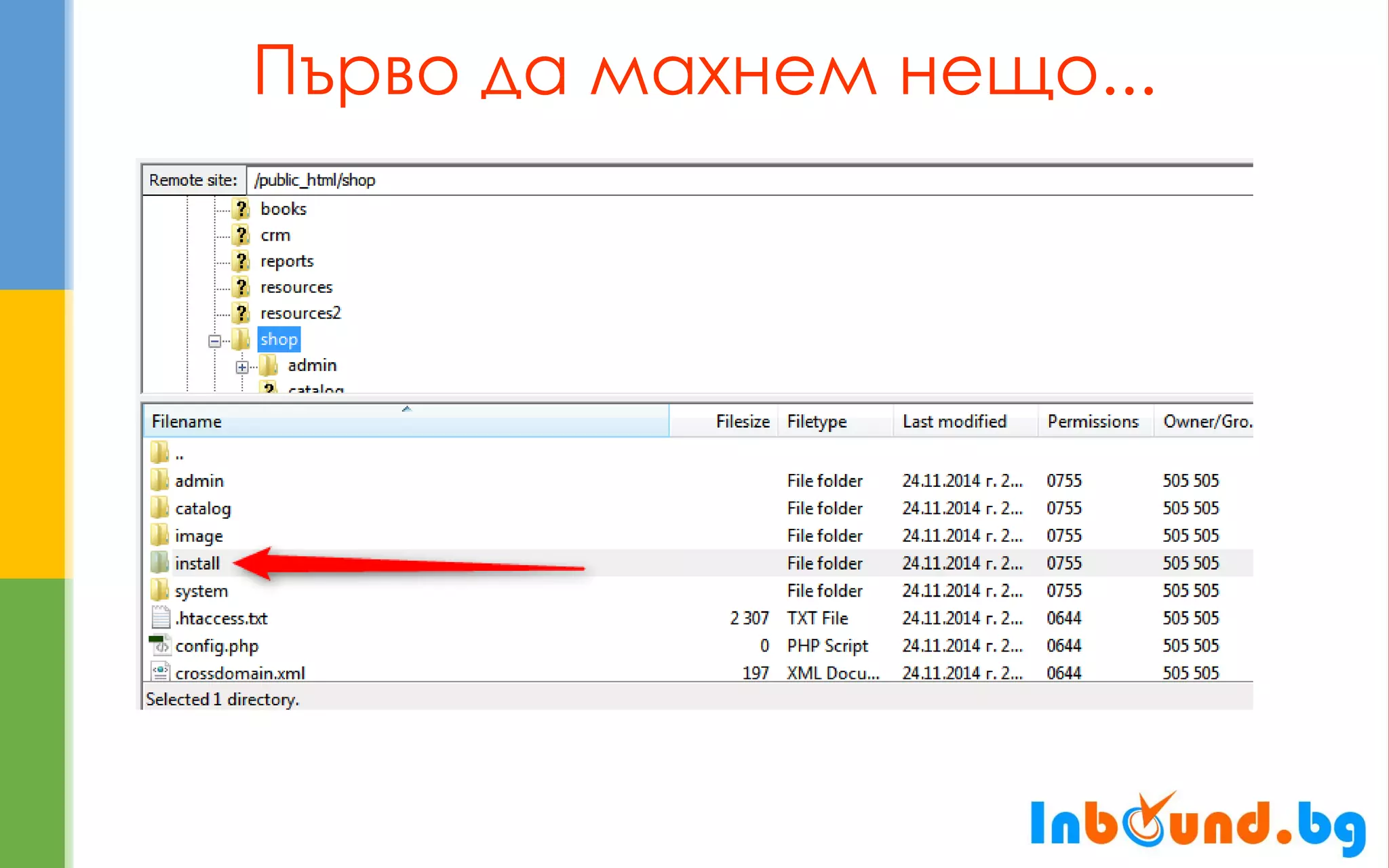 Първо да махнем нещо...  