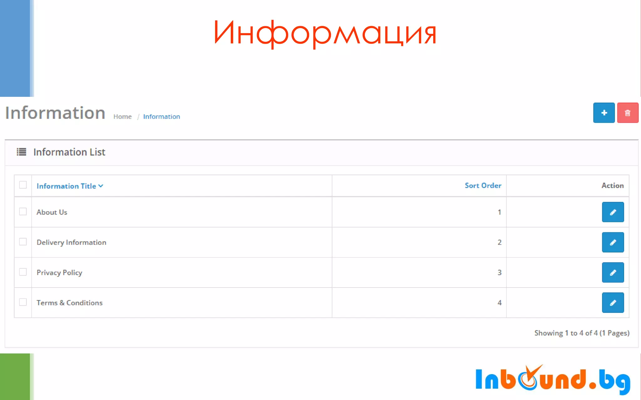 Информация  