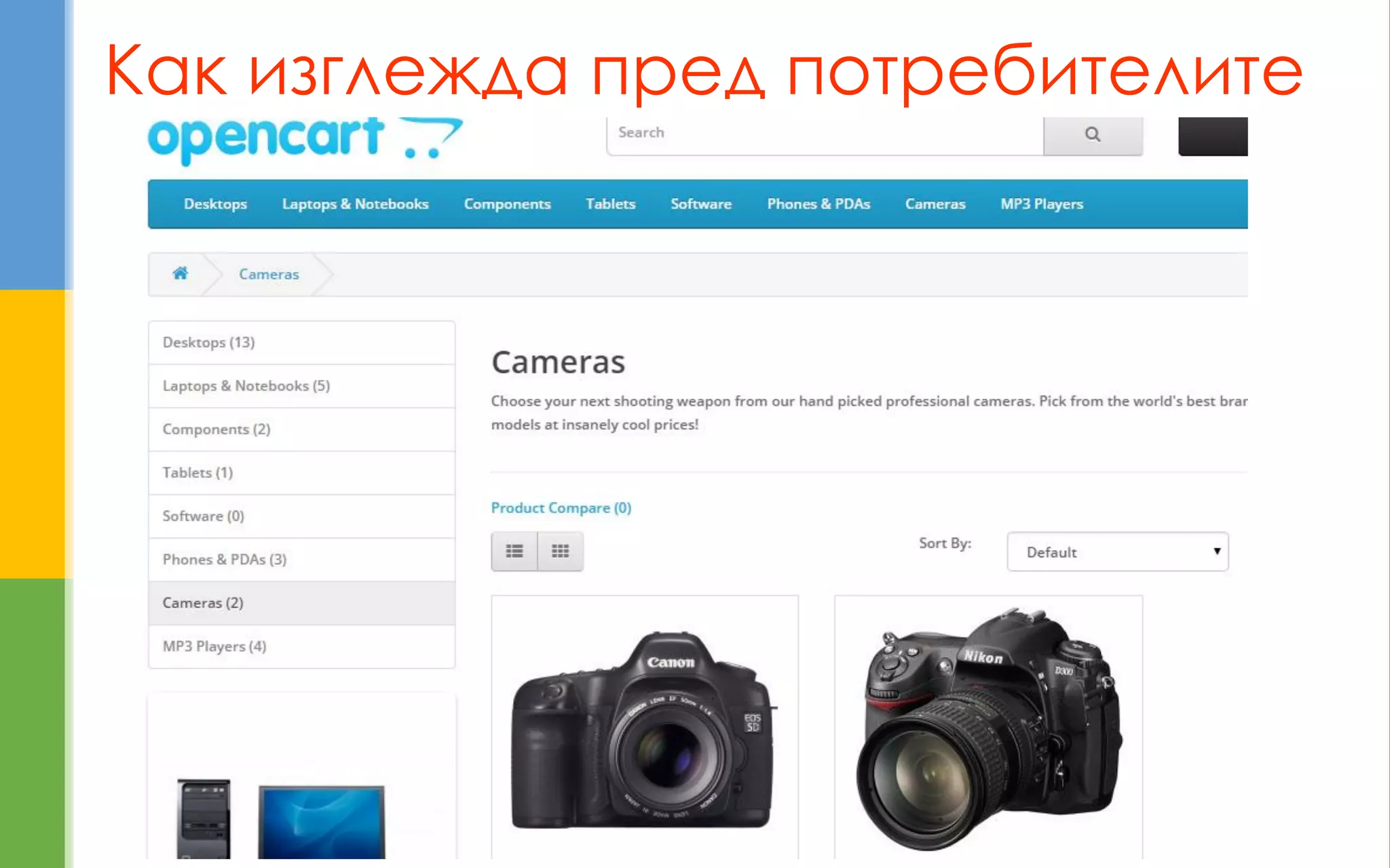 Как изглежда пред потребителите  