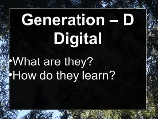 Digital Native Presentation