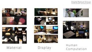 Material
Human
ComputationDisplay
 