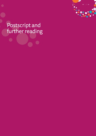 Postscriptand
furtherreading
131/ 131/130
 