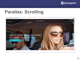 Parallax: Scrolling
29
 