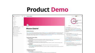 Product Demo
 
