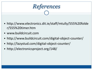 Electronics counter | PPTX