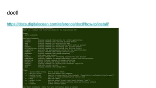 Digitalocean Cloud Command Line Introduction | PPT