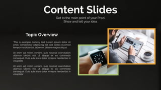 Digital Overview Prezi Presentation Template | PDF