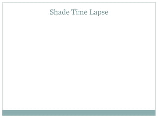 Shade Time Lapse
 