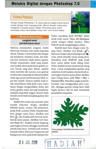 Digital painting photoshop