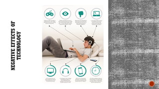 NEGATIVE
EFFECTS
OF
TECHNOLOGY
 