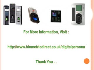 Digital persona PPT