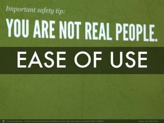 Photo by mariachily - Creative Commons Attribution-ShareAlike License https://www.flickr.com/photos/19429110@N00 Created with Haiku Deck
 