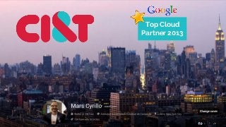 Top Cloud
Partner 2013

 