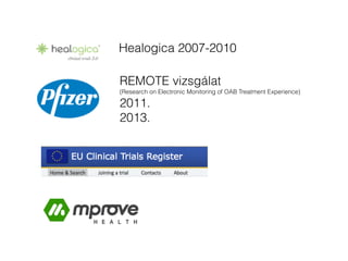 Health 2.0 és gyógyszeripar Slide 21