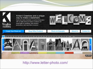 http://www.letter-photo.com/   