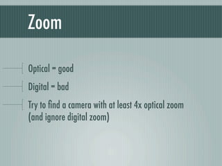 Digital Photography basics