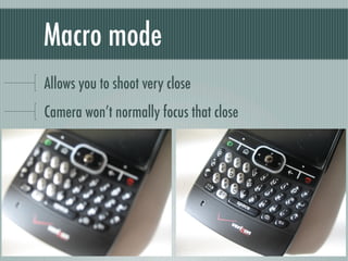 Digital Photography basics