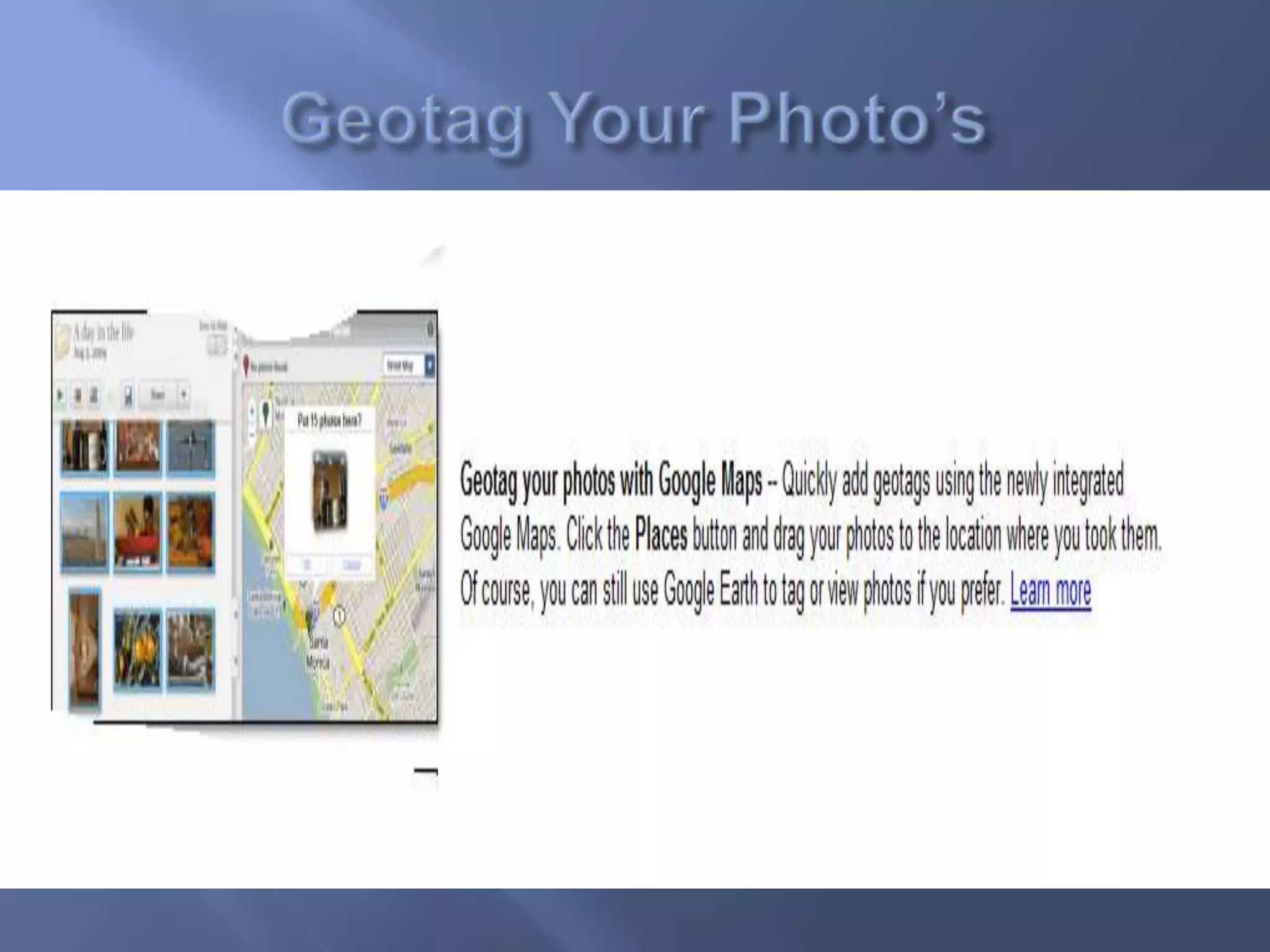 Live Photo Gallery – Arranged by File Names and Dates