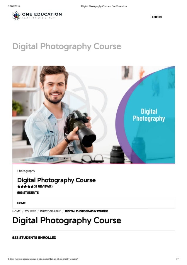 Featured image of post Digital Photography For Beginners Course : And it&#039;s my job to make beginning photography as easy as possible for you.