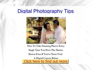 Digital Photography Tips 