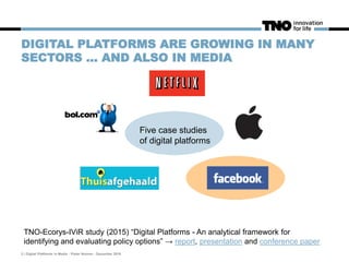 Digital platforms in Audiovisual Media