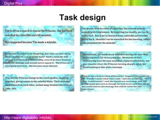http://www.digitalplay.info/blog Digital Play Task design http://www.braid-game.com   