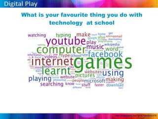 What is your favourite thing you do with technology  at school http://milesberry.net/?p=476#more-476 