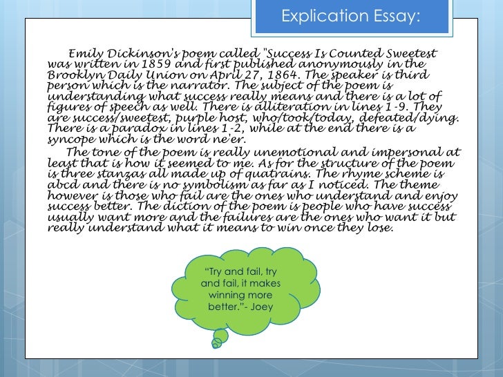 Dickinson essay