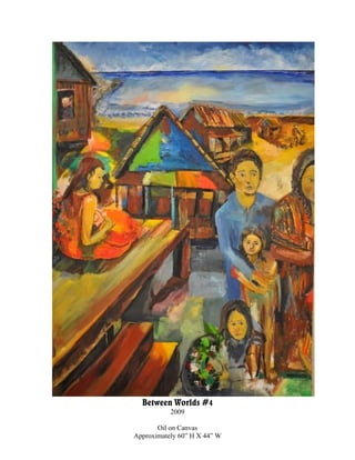 Between Worlds #4
           2009

       Oil on Canvas
Approximately 60” H X 44” W
 