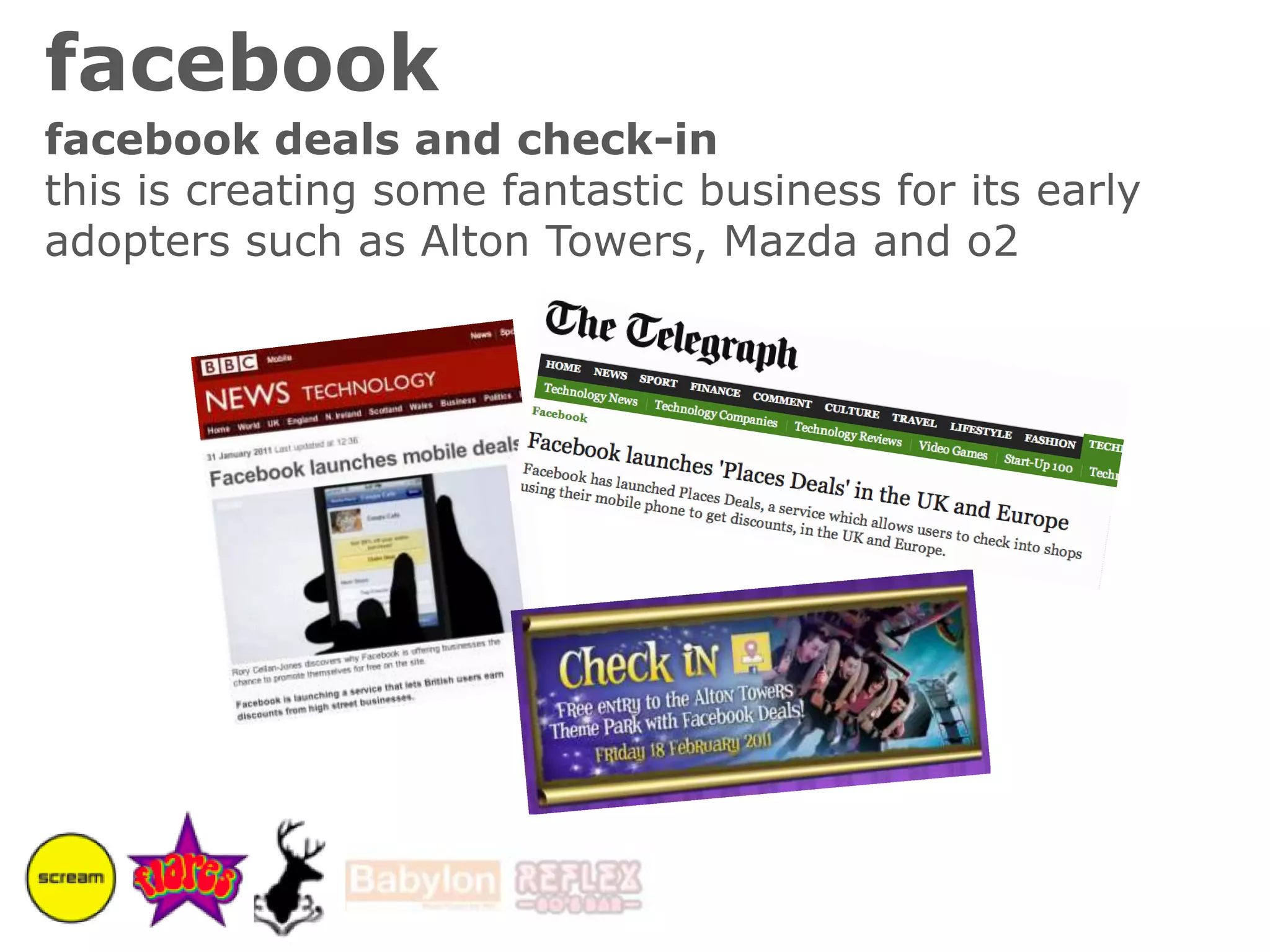 facebookvenue page refresher create a guideline of examples what can be said and not be said
