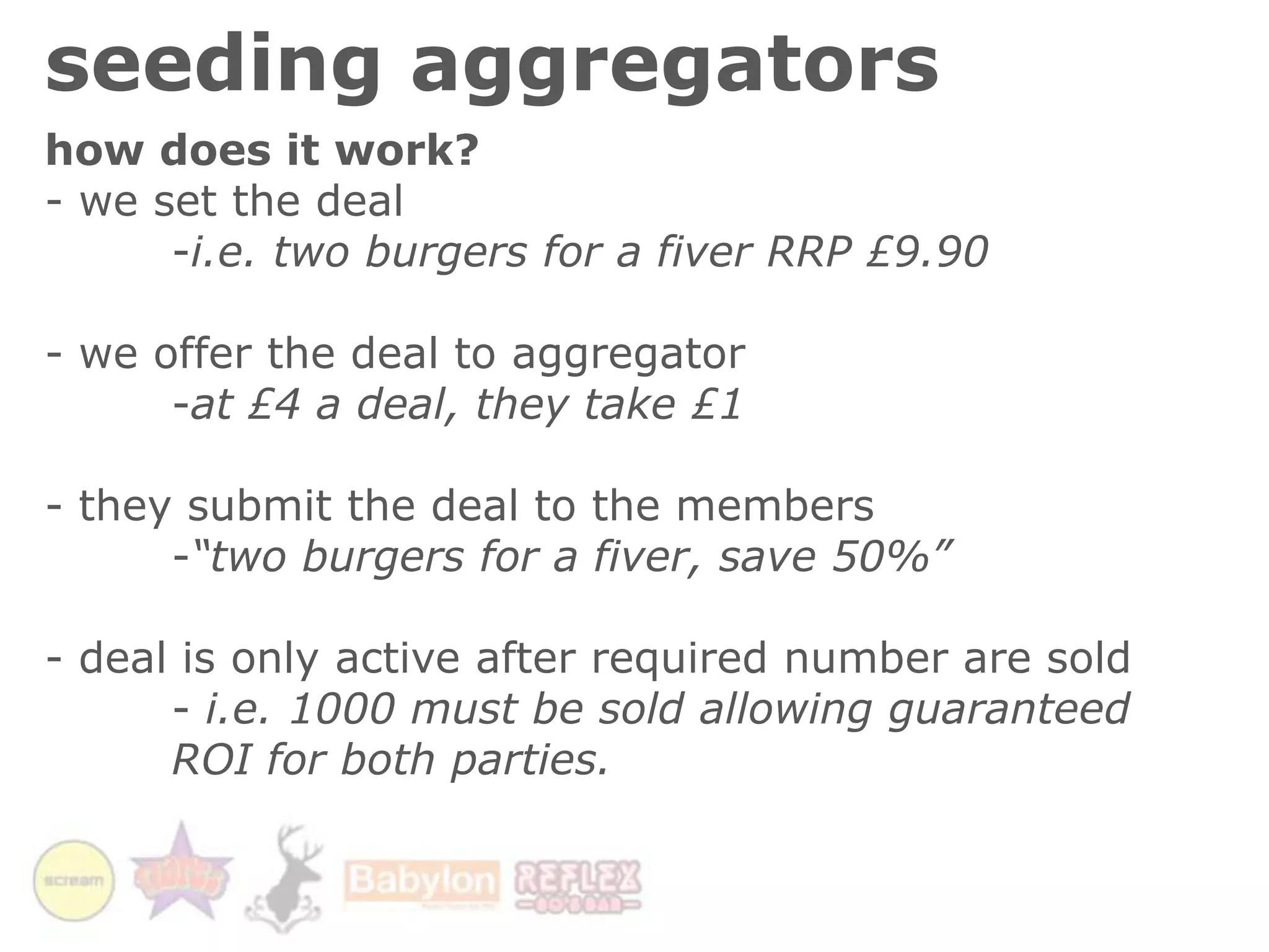 asos had 500,000 entries in 48 hours via appcost: £4000roi: market driventime: two months