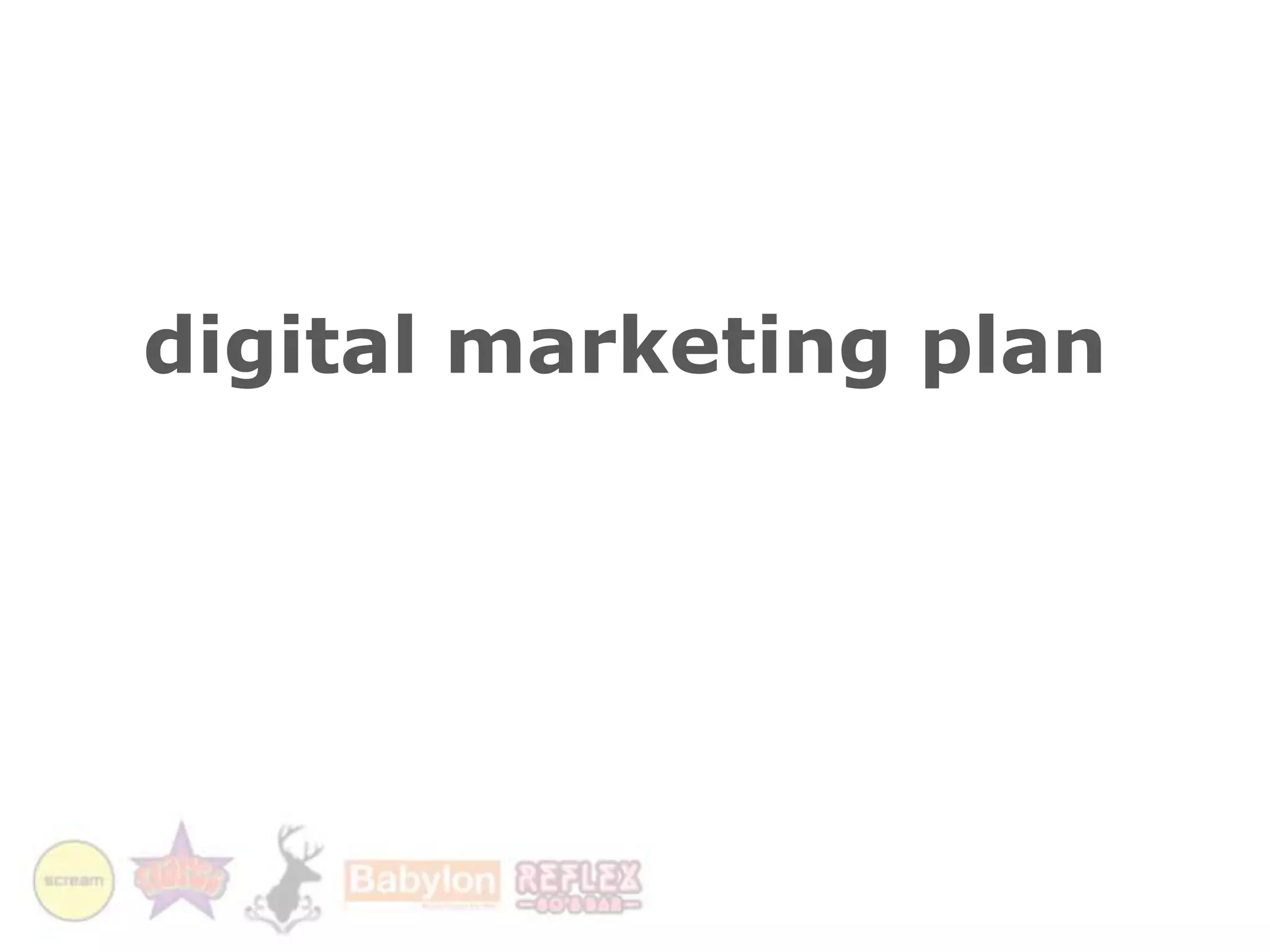 digital marketing plan