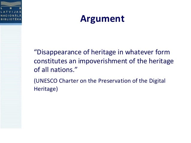 Challenges of long-term preservation of digital cultural heritage