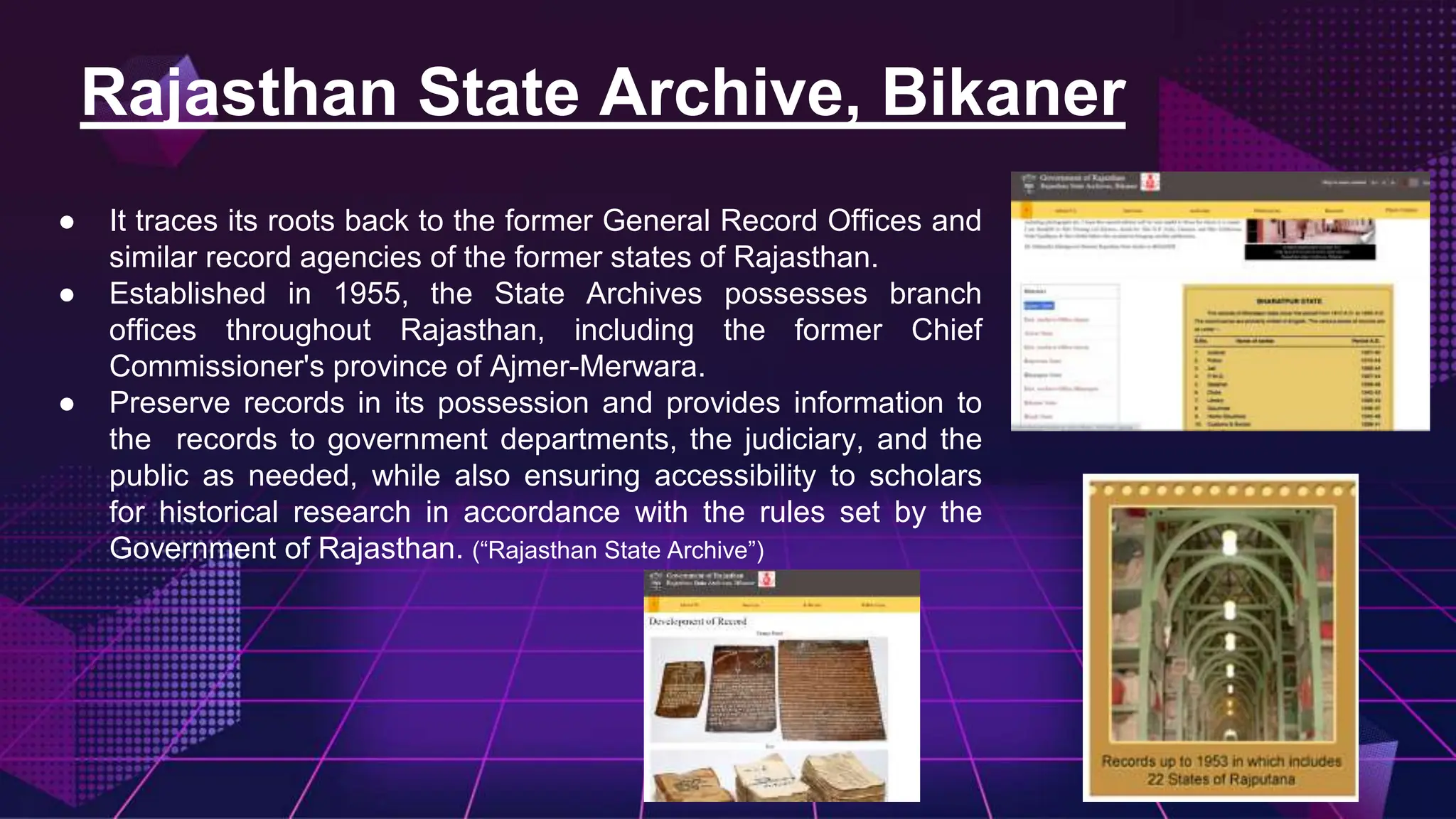 Digital Preservation and Cultural Heritage: Preserving the Past for the ...
