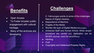 Digital Preservation and Cultural Heritage: Preserving the Past for the ...