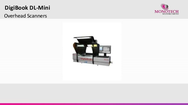 Overhead Scanners
DigiBook DL-Mini
 