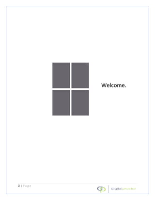 Welcome.




2|Page
 
