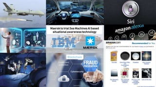 Maersk to trialSea Machines AI based
situational awareness technology
Blockchain
 