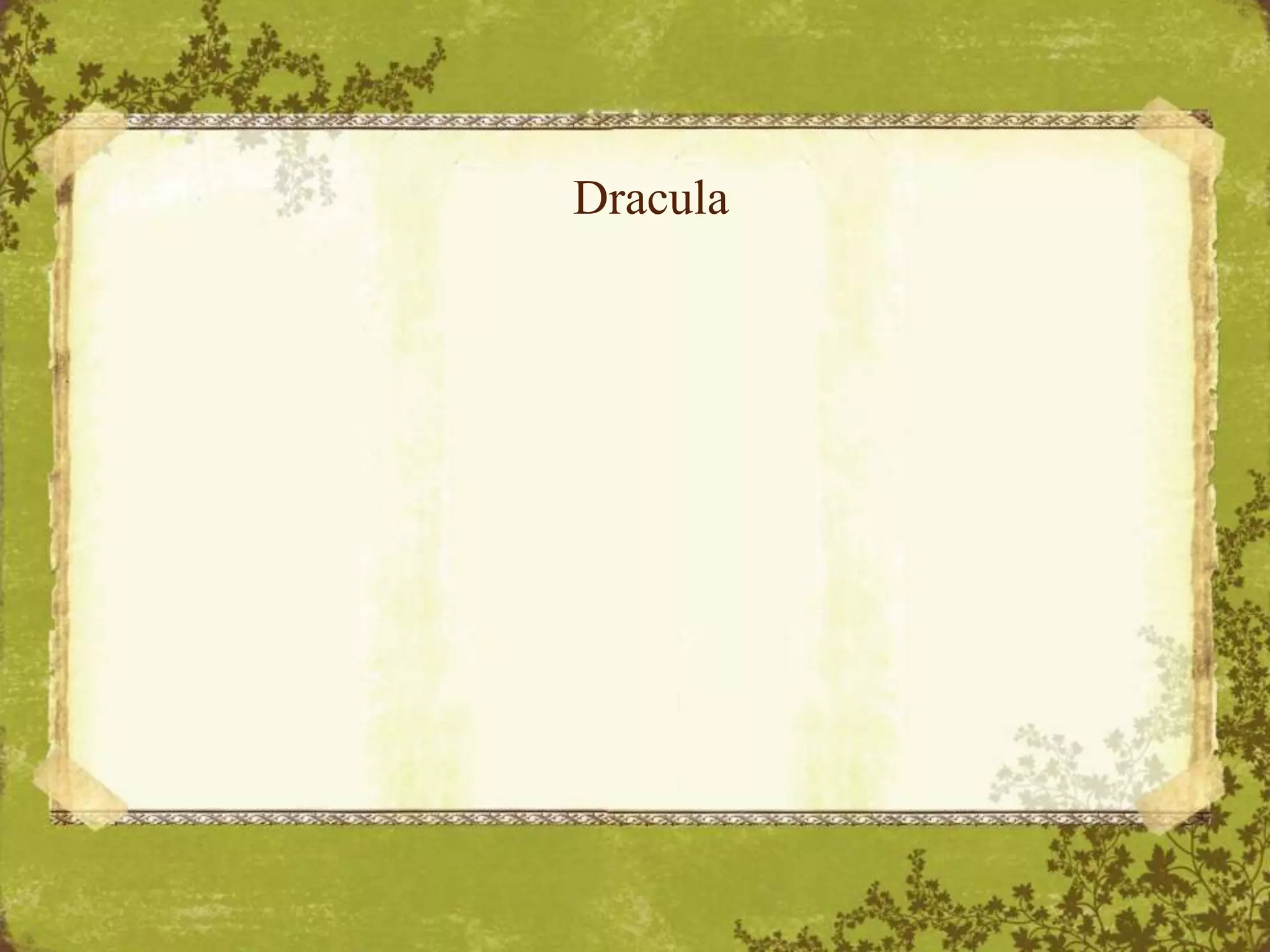 Dracula
