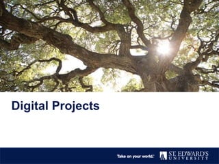 Digital Projects
 