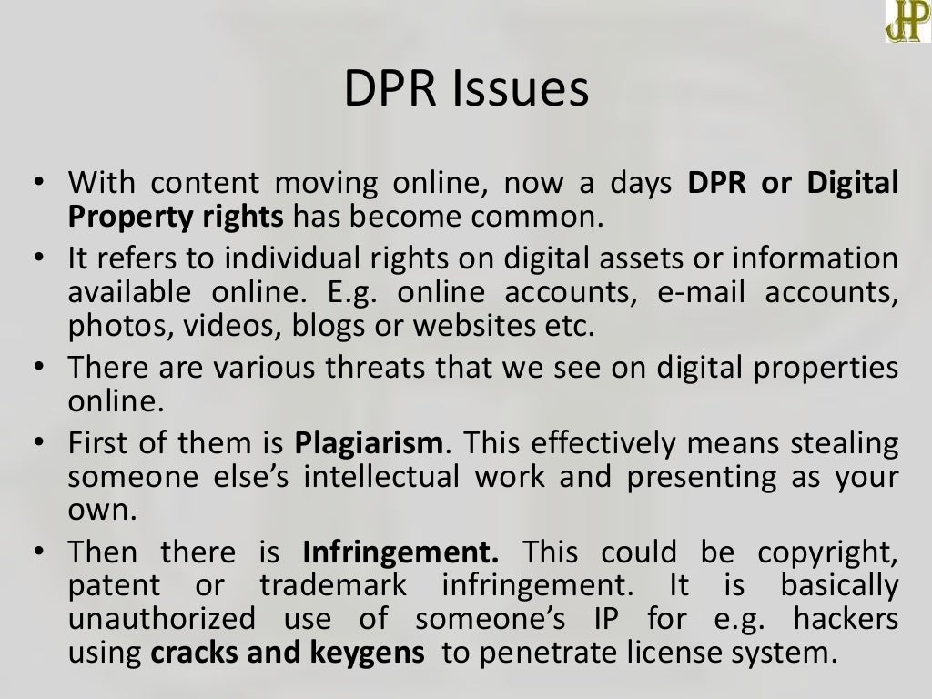 Digital property rights