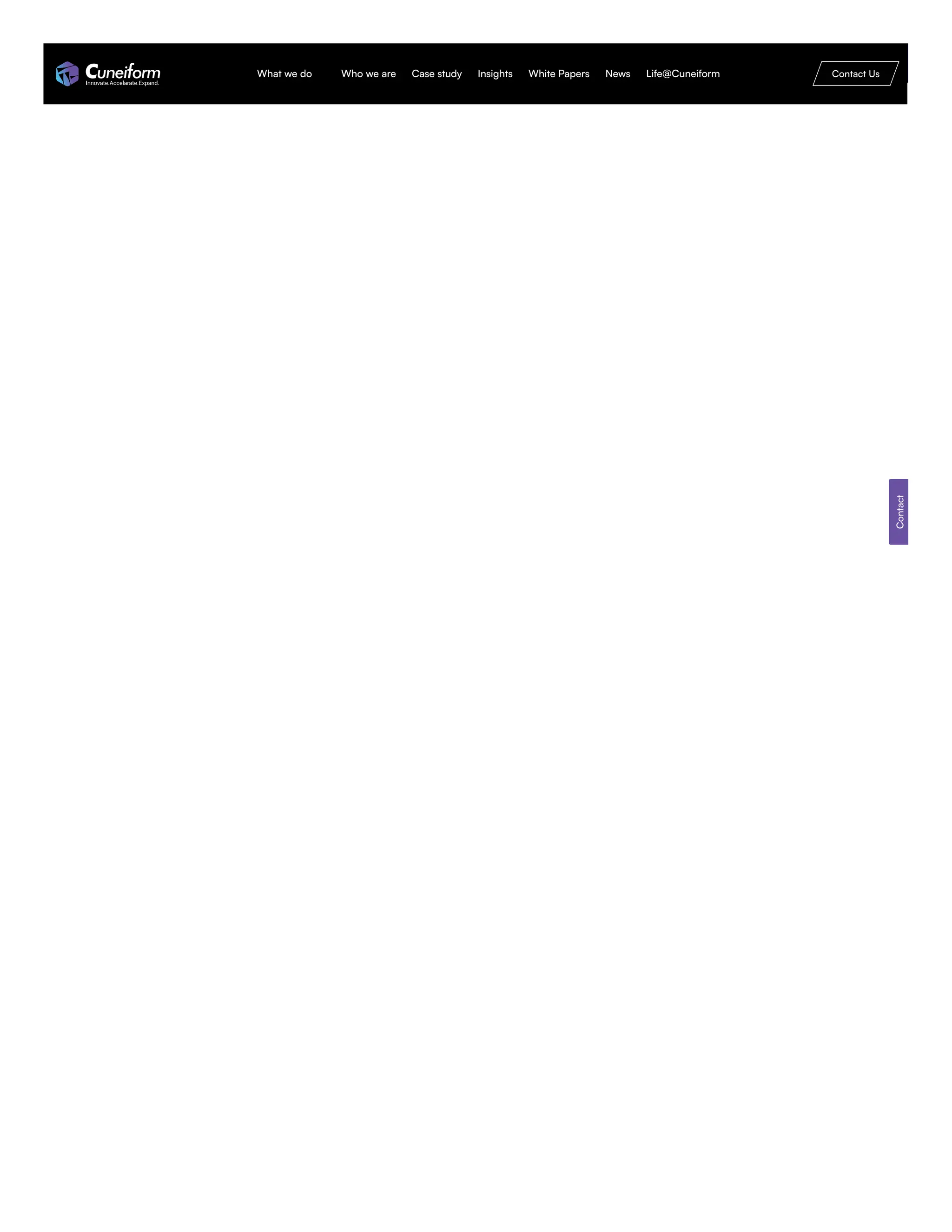 Contact
Copyright@ 2023 Cuneiform Consulting Private Limited | All Rights Reserved
What we do Who we are Case study Insights White Papers News Life@Cuneiform Contact Us
 