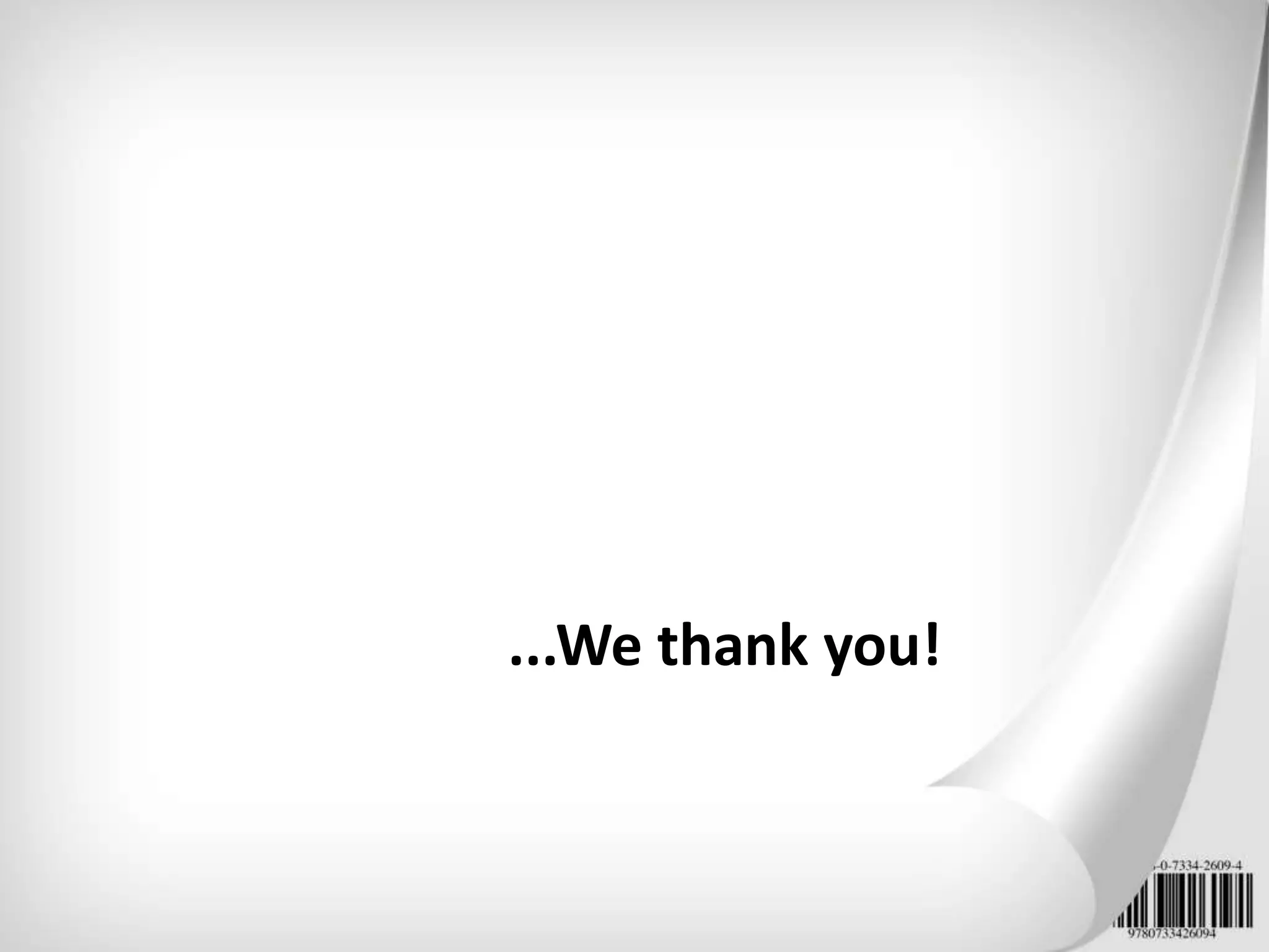 ADMINISTRATION MECHANISM...We thank you!