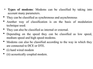 Asynchronous Modems digital communication and Digital pulse Modulation.pptx